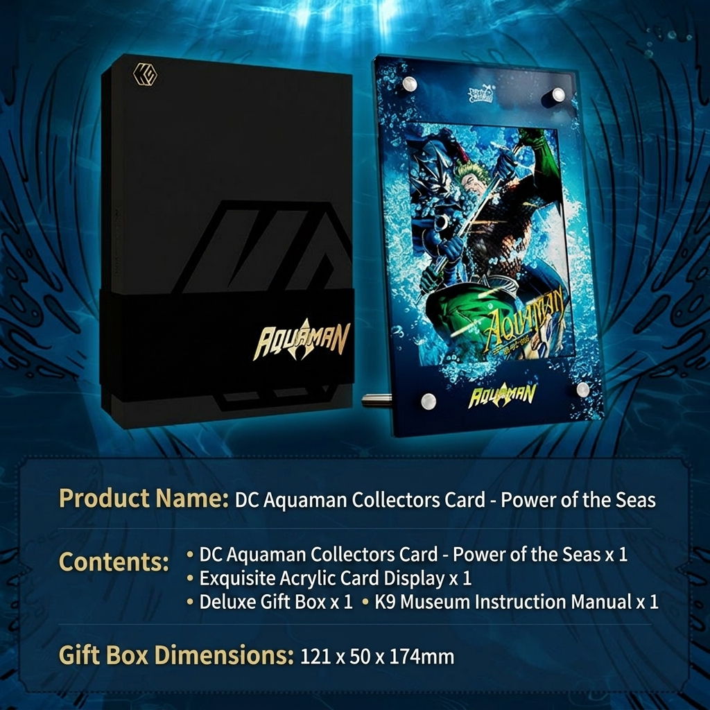 DC Aquaman Collector's Edition Card/1box