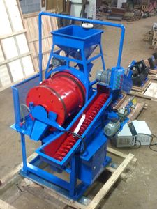 Mulino a sfere a griglia piccola da laboratorio ad alta efficienza con classificatore a spirale per Test di macinazione minerale e separatore - Product Image 4