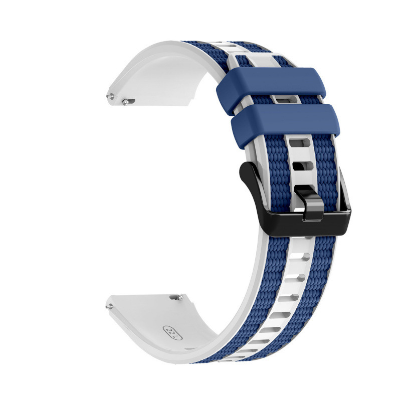 White and blue