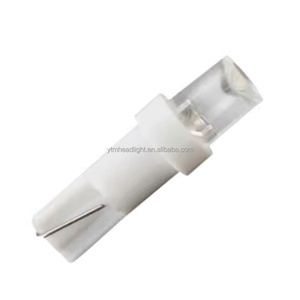 T5 1LED Bulb Auto Instrument Light DC 6-6.3V/<strong>12V</strong> 0.06W 8-10LM <strong>LED</strong> Car Signal Light Indicator Light Pilot Lamp - Product Image 1