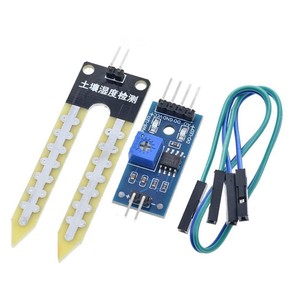 Higrómetro de suelo Detector de humedad Sensor DIY Kit Medidor de humedad del suelo Módulo de sensor de detección para Arduinos Smart Car