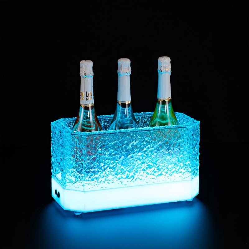 Colorful Icy Wine Barrel