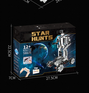 Flytec RC Technologie Roboter DIY STEM Bausteine Puzzle Spielzeug mit App Programmierung für pädagogische - Product Image 6