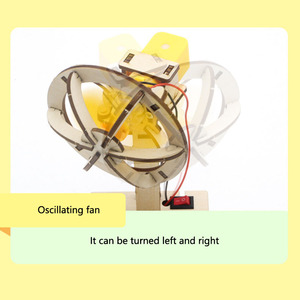 Handmade nhỏ bằng gỗ lắc đầu fan hâm mộ cho khoa học Giáo Dục & nhà sản xuất bảng sinh viên thực tế mô hình thí nghiệm khoa học - Product Image 5