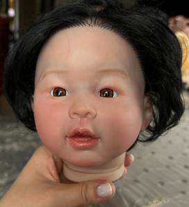 耐久性の高い柔らかいビニール生まれ変わった赤ちゃん人形女の子のための柔らかな指とつま先の柔らかいおもちゃのスタイル