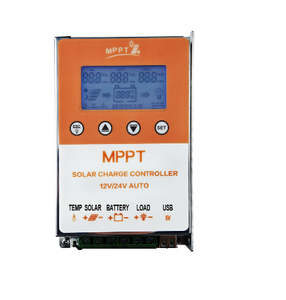 LCD-Display Solar Photovoltaik-Laderegler 10A 20A MPPT-Controller mit 12V/24V Solar Power Man ament - Product Image 1