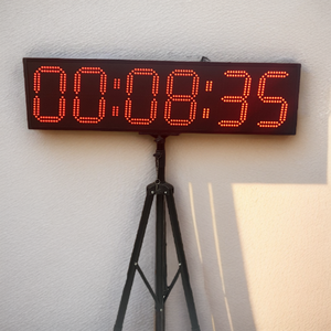 CHEETIE CP30 9 "Outdoor Large LED Interval Timer Race Clock maratona eventi sportivi LED conto alla rovescia/up Clock - Product Image 1