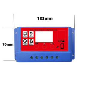Solar ladebatterie steuerungs system PWM 12 V24V 12,8 V 10A 20A 30A Solar regler LCD-Anzeige - Product Image 5