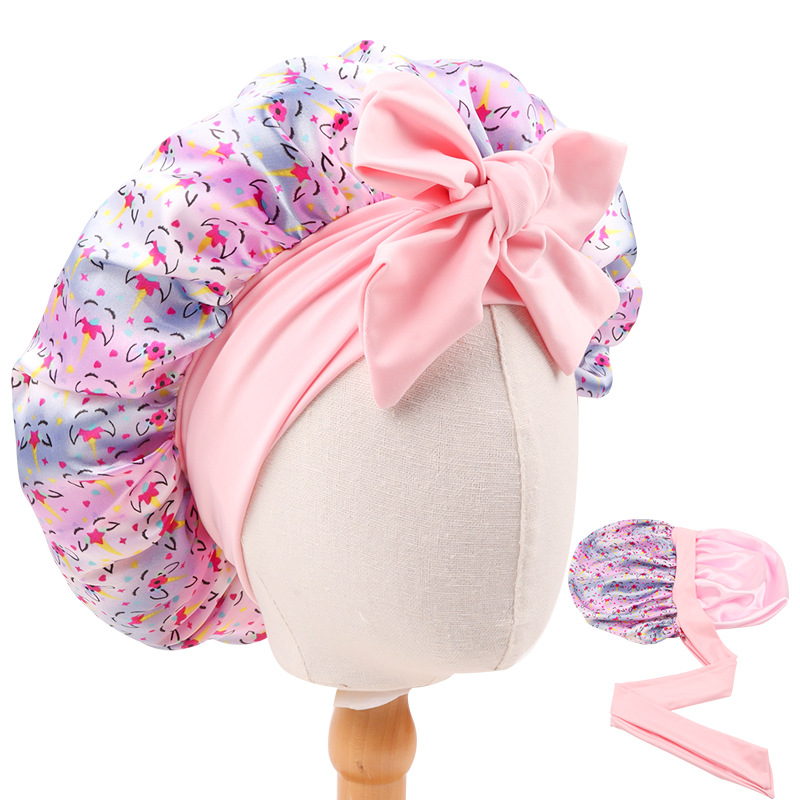 Fleur rose double satinée