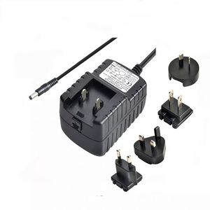 12v 4a 15v 3a 3.2a 24v 2a美国欧盟英国AU KC PSE可互换插头电源适配器可拆卸交流dc适配器，带UL ETL FCC CE UKCA - Product Image 2