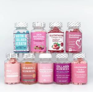 OEM коллагеновые мармелаи, травяная добавка, эффективное Осветление кожи, отбеливание, морской коллаген, витаминные мармелаи - Product Image 1