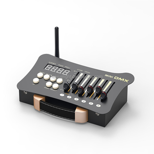 Портативный мини-DMX 54-канальный сценический свет перезаряжаемый аккумулятор беспроводной контроллер для вечеринок, диммеры, продукт категории - Product Image 3