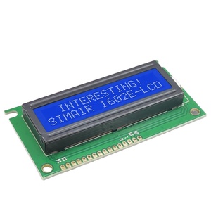 LCD1602 modulo LCD 1602 blu/giallo verde schermo 16x2 caratteri Display LCD PCF8574T PCF8574 IIC interfaccia I2C 5V per arduino