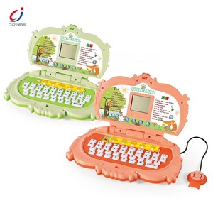 Chengji Kinder Laptop Bildungs computer Englisch Studie Spielzeug 20 Funktionen Musik Licht Baby intelligente Lernmaschinen für Kinder - Product Image 1