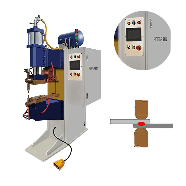 Máquina de soldadura por puntos de resistencia Inverter avanzada