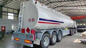 Yenilebilir yağ, dizel ve benzinli taşıma için büyük kapasiteli 45000L çelik Tank yarı römork - Product Image 5