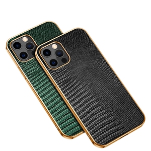 เคสหนังกิ้งก่าฝาหลังโครเมี่ยมสำหรับ iPhone 11 12 Pro 13 14 15 PROMAX เคสโทรศัพท์มือถือ iPhone 16 PRO MAX - Product Image 2