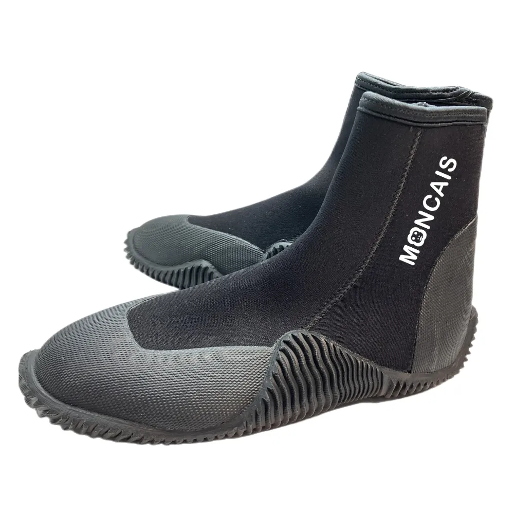 Fábrica Melhor Preço 5MM Neoprene Sapatos Impermeáveis Anti-slip Borracha Sole Surf Mergulho Sapatos