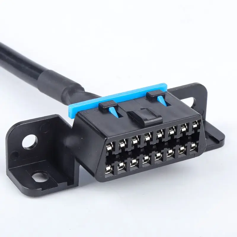 16 pin 16 core Vehicle OBD interface expansion conversion cable OBD2 1 to 2 connection cable original vehicle plug extension