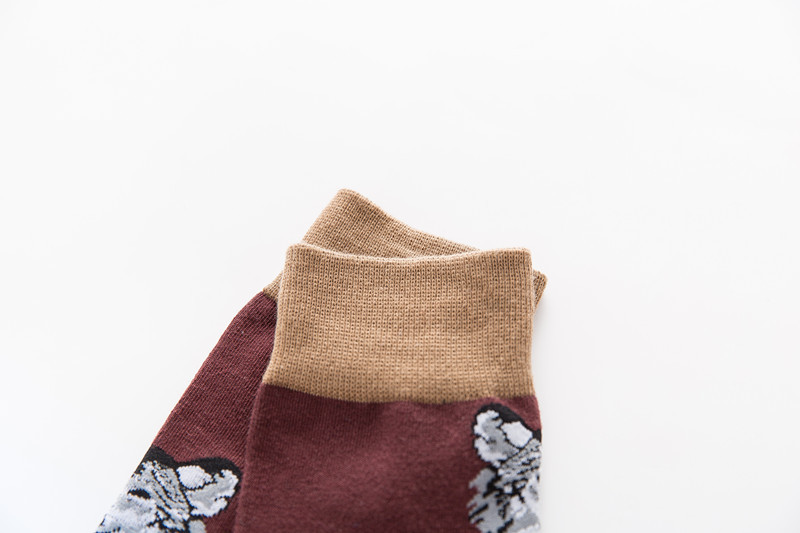 New Design Pet Socks Dogs Nice Men Wholesale Socks Fashion Mid Calf Plus Size Crew Socks