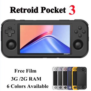 Retro Retroid cep 3 Video oyunu konsolları 720P çıkış 4.7 inç dokunmatik ekran 2G/3G RAM 32G ROM Android 11 el oyun oyuncu - Product Image 3