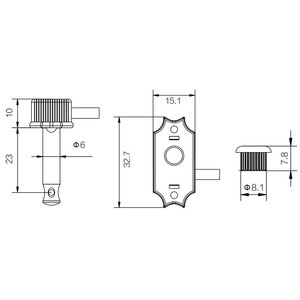 Metal Tuning Pegs <strong>High</strong> <strong>Quality</strong> Tuning Pegs Classic Guitar <strong>String</strong> Tuners <strong>String</strong> Tuning Pegs for Instruments - Product Image 6