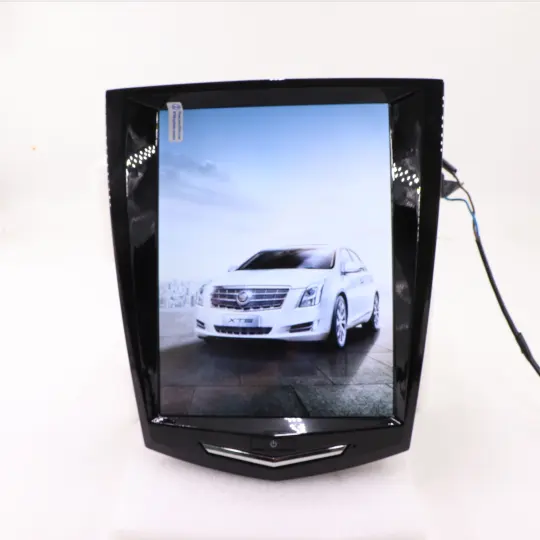 Автомобильный DVD-плеер с радио и GPS-навигацией и экраном Tesla для Cadillac platinum ATS SRX XTS CTS 2013-2016 new escalade