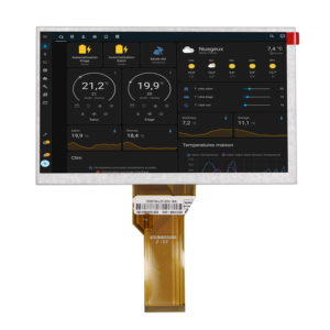 จอแสดงผล LCD แบบ50Pin RGB TTL ความละเอียด800*480 7นิ้วพร้อมโมดูล LCD สำหรับดูล LCD 6.00 O 'clock - Product Image 1