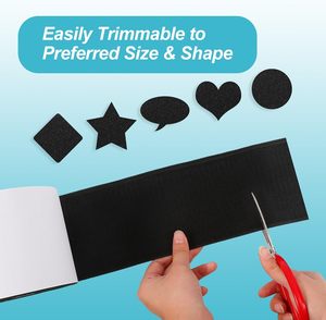 China Factory's Custom Size Double <strong>Sided</strong> Viscose <strong>Hook</strong> and <strong>Loop</strong> Strap Nylon Polyester Back with Silicone Tie and <strong>Hook</strong> - Product Image 4