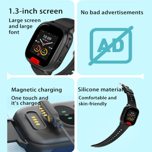 中国热销4g sim卡安卓智能手表，带全球定位系统SOS功能 - Product Image 4