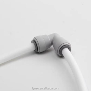 Reverse Osmosis Quick <strong>Coupling</strong> 1/4" 3/8" OD Hose PE <strong>PU</strong> PEX <strong>Flexible</strong> Hose Tube RO Water Plastic Pipe