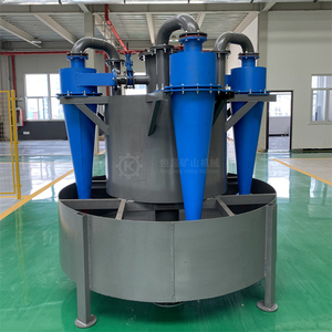 Small Scale Water Treatment Filter Solid Liquid Mining Polyurethane Hydraulic Hydrocyclone FX100 <strong>New</strong> Condition Desander <strong>Cyclone</strong> - Product Image 3