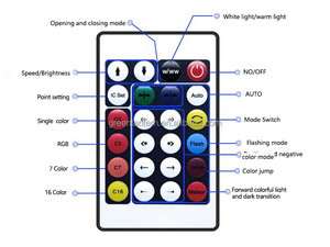 DIY Mini LED Musik controller für programmier bare WS2812B RGBIC Fairy String Lights DC5V USB App Fernbedienung