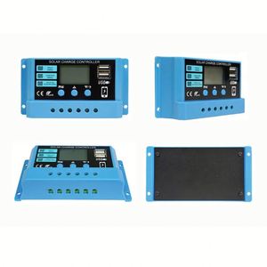 PWM Solarladeregler12V 14V 10A/20A/30A Solar regler Solar panel Batterie regler LCD-Anzeige Dual USB 5V Ausgang