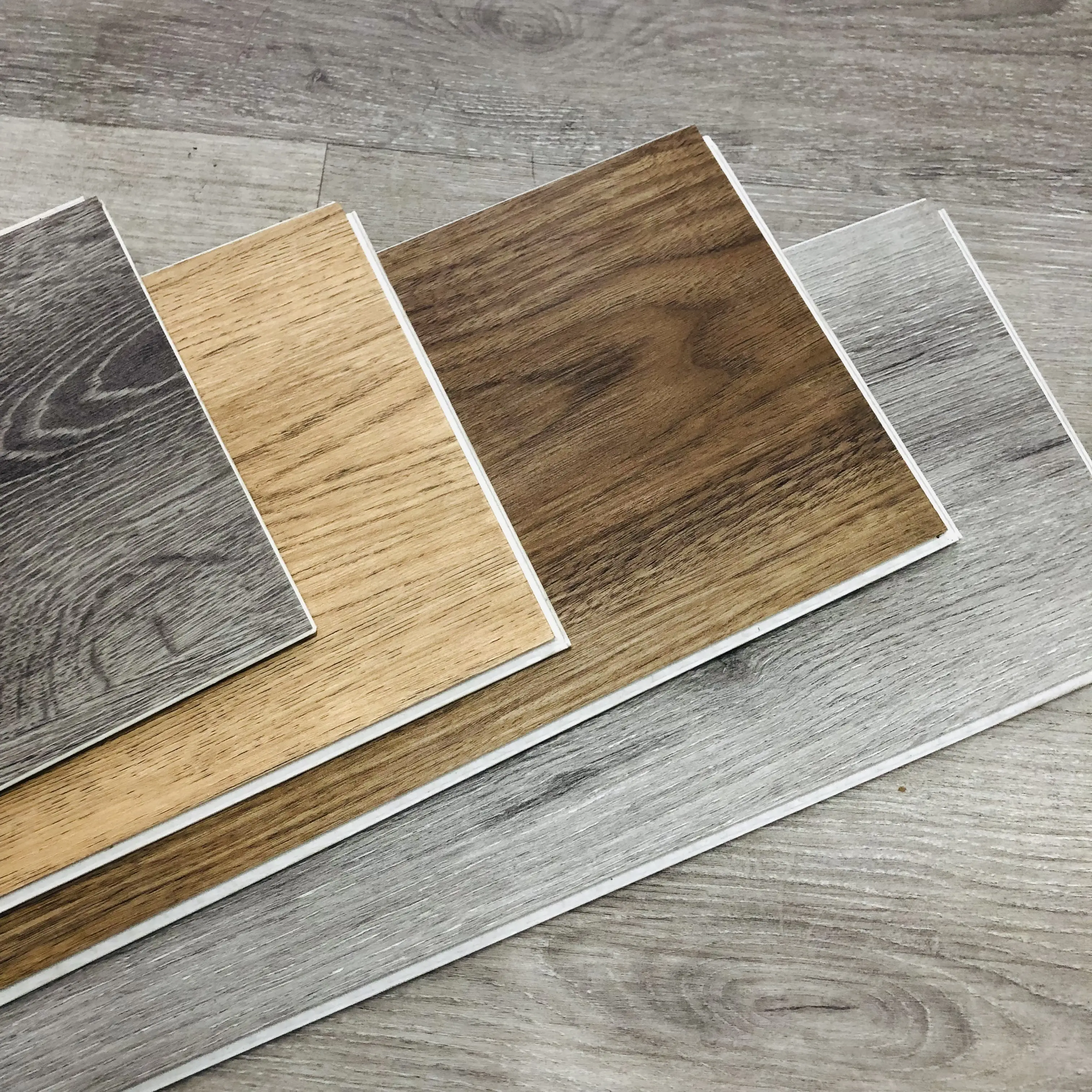 Ommercial-Tablón de madera inyl lank para decoración del hogar, tablón de vinilo resistente