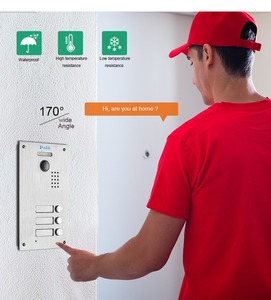 7 Inch IP Indoor <strong>Monitor</strong> Video Doorbell <strong>Camera</strong> Cell Phone <strong>Intercom</strong> Door Opening <strong>System</strong> - Product Image 2
