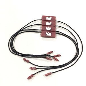 Etiqueta colgante muy barata, cadena de sellado, logotipo de marca en relieve personalizado, etiqueta colgante, cadena de bucle para ropa - Product Image 6