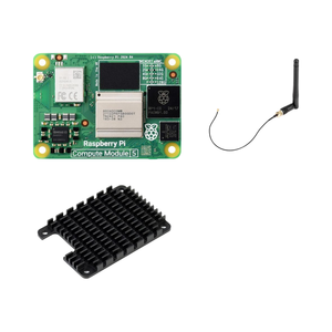 CM5 Pi Compute modulo 5 Kit con 4GB SDRAM e 32GB EMMC Flash Kit Antenna Wireless 3 elementi per Computer Case Raspberry Pi CM5