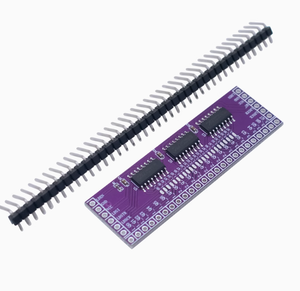 Einzelchip-Mikro controller Seriell-zu-Parallel-Pin-E/A-Erweiterungs modul 74 HC595-Ausgangsanschlusserweiterung 3 Dreht 24-polige LED-Steuerung um - Product Image 2