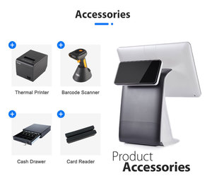 POS-G15 OCOM 15.6Inch Window 10 <strong>Android</strong> 11 Cash Credit Card Machine <strong>Android</strong> Pos <strong>Computer</strong> All in One Pos <strong>System</strong> - Product Image 5