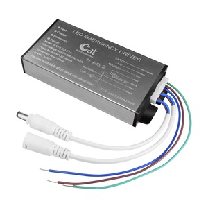 3-60W Panel Down Light Spot LED GU10 Lamp <strong>Strip</strong> Emergency Kit with Dimmable LED <strong>Driver</strong> Dual <strong>Output</strong> 230V <strong>Input</strong> Plastic Case - Product Image 1