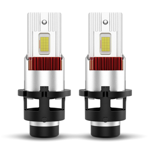 M60 farlar ampuller değiştirilebilir kiti Xeon LED iki taraflı büyük CSP çip araba için LED ampul projektör Lens işık - Product Image 1