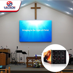 Lecede p2.5 P3 p3.91 P4 p4.81 P5 nền sân khấu ecran Độ phân giải cao trong nhà LED Video tường Màn hình hiển thị - Product Image 4