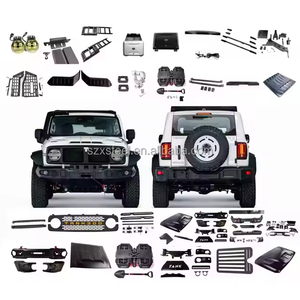 Cho sửa đổi 300 xe tăng 21-25, tiêm tàu chiến thiên hà đúc PP cản trước và sau bánh xe vòm cánh sau và bộ dụng cụ mui xe - Product Image 2