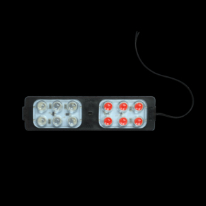 DC12V/24V LED 12-โคมไฟสีแดงสีน้ำเงินกะพริบโมดูลไฟเตือนเหมาะสำหรับรถบรรทุกและรถจักรยานยนต์สัญญาณไฟ - Product Image 5