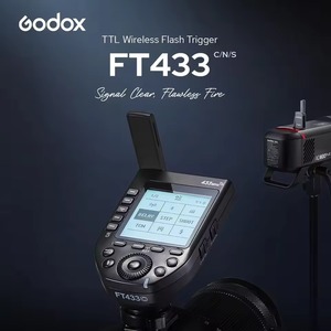 GODOX FT433 TTL ทริกเกอร์แฟลชไร้สายสำหรับ Sony สำหรับ Nikon สำหรับ Canon สำหรับการควบคุมแอปบลูทูธความถี่433MHz - Product Image 5