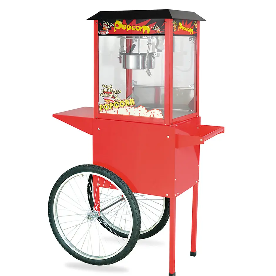 Popcorn Maker Cart Popcorn Ce Approved Commercial Sweet Popcorn Maker With Cart