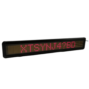 Jhering P7.62 RGB a colori con testo a LED Display 7x80 con scritta a scorrimento programmabile per Display segnaletica digitale per esterni - Product Image 3