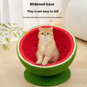 Integrated Cat Toy Anti-Scratch Board Sisal Rope Nest Climbing Rack No <strong>Scrap</strong> Cat Basin Scratcher Cat Trees Scratcher Product - Product Image 2