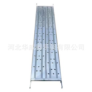 Andamio de portal de acero ligero de diseño europeo moderno Andamio de escalera galvanizado móvil de dos capas para talleres - Product Image 6